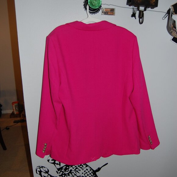 LARGE ANN TAYLOR PINK BLAZER - Picture 3 of 3